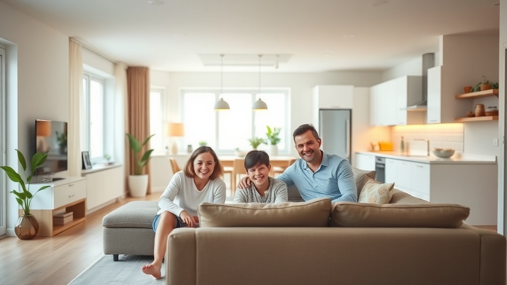 Clean pest-free home interior